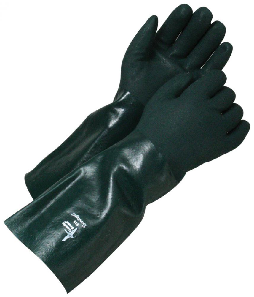 Coated PVC Double Dipped Gauntlet Green 18 in<span class=' ItemWarning' style='display:block;'>Item is usually in stock, but we&#39;ll be in touch if there&#39;s a problem<br /></span>