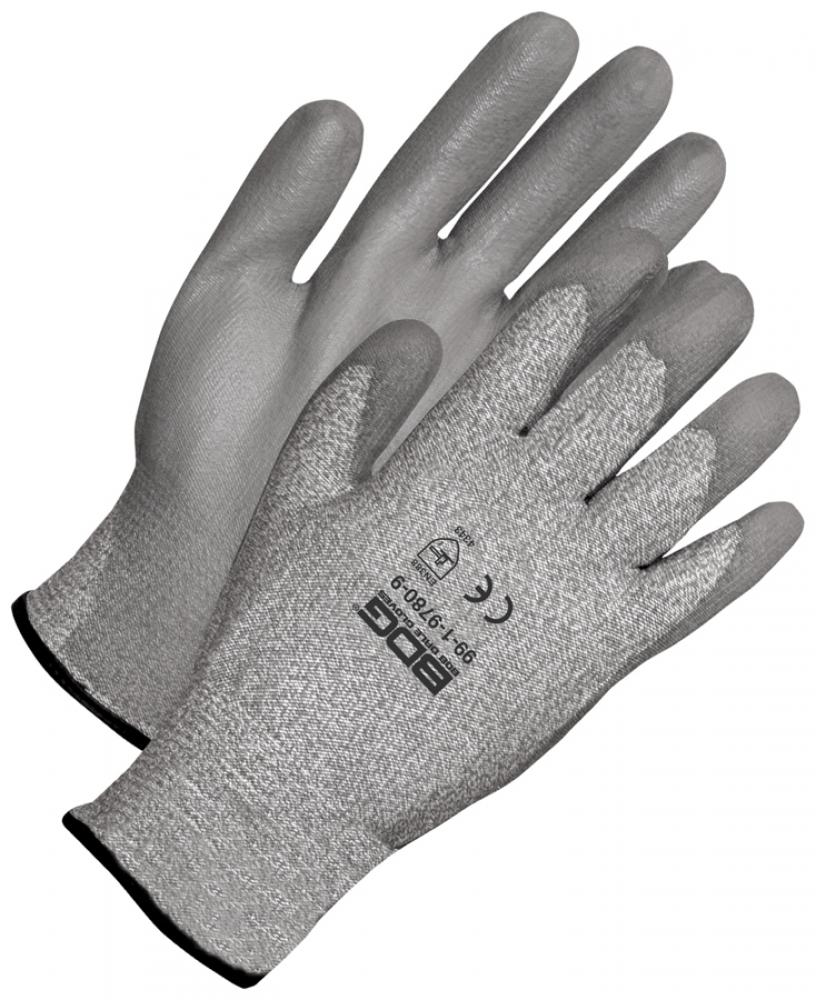 Seamless Knit HPPE Cut Resistant Grey Polyurethane Palm<span class=' ItemWarning' style='display:block;'>Item is usually in stock, but we&#39;ll be in touch if there&#39;s a problem<br /></span>