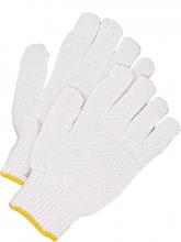 Bob Dale Gloves & Imports Ltd 10-9-77-XLT - Seamless Knit Poly-Cotton String Knit Glove Bleached Tagged