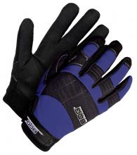 Bob Dale Gloves & Imports Ltd 20-1-10603N-S - Mechanics Glove Synthetic Leather Navy Blue/Black