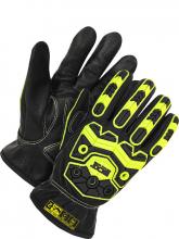 Bob Dale Gloves & Imports Ltd 20-1-10750-XL - Oil Repellent Cut Resistant Goatskin Driver w/ Impact