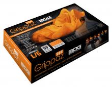 Bob Dale Gloves & Imports Ltd 99-1-6100B-M - Grippaz Orange Nitrile Disposable 6mil Box