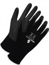 Bob Dale Gloves & Imports Ltd 99-1-8110-11 - 15 Gauge Black Nylon Spandex NBR Palm Net Zero