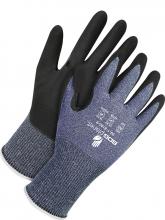 Bob Dale Gloves & Imports Ltd 99-1-8120-11 - 15 Gauge Blue HPPE/Glass with NBR Palm Net Zero