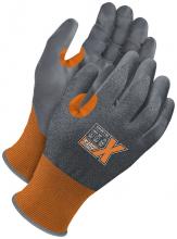 Bob Dale Gloves & Imports Ltd 99-1-9540-11 - Orange 21G Seamless Knit Cut Resistant Grey NBR Palm w/ Touchscreen