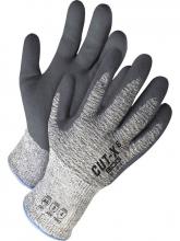 Bob Dale Gloves & Imports Ltd 99-1-9626-9 - CUT-X Grey HPPE Cut Resistant Grey Sandy Nitrile Palm