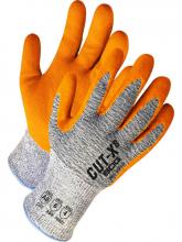 Bob Dale Gloves & Imports Ltd 99-1-9628-6 - Grey HPPE Cut Resistant Orange Sandy Nitrle Palm