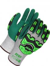 Bob Dale Gloves & Imports Ltd 99-1-9793-6 - Waterproof, Touchscreen, HPPE Sandy Nitrile Palm, TPR Impact