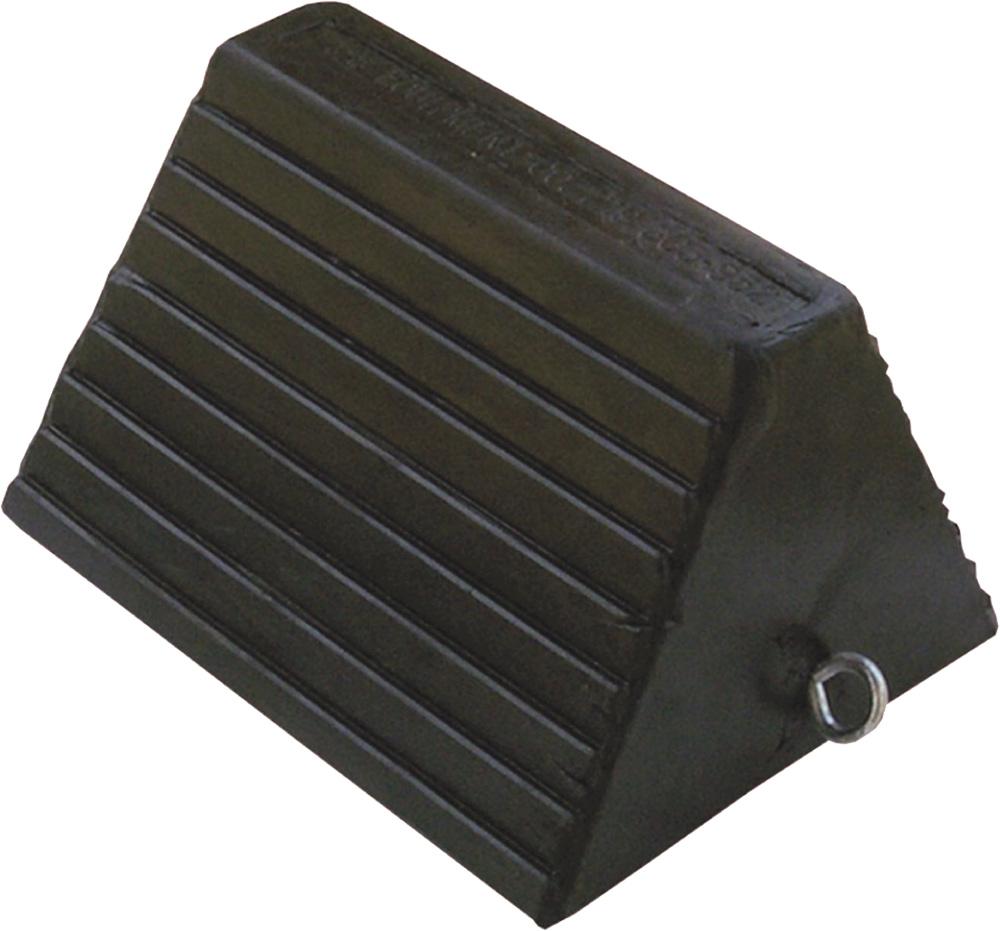 MOLDED RUBBER WHEEL CHOCK<span class=' ItemWarning' style='display:block;'>Item is usually in stock, but we&#39;ll be in touch if there&#39;s a problem<br /></span>