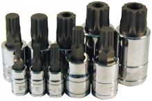 G2S ATD-13782 - 10 PC TRIPLE SQUARE BIT SOCKET SET