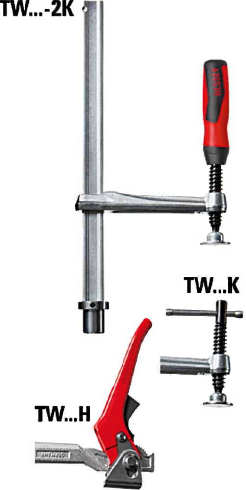 Welding Table Clamp, Fixed Throat Depth TW<span class=' ItemWarning' style='display:block;'>Item is usually in stock, but we&#39;ll be in touch if there&#39;s a problem<br /></span>