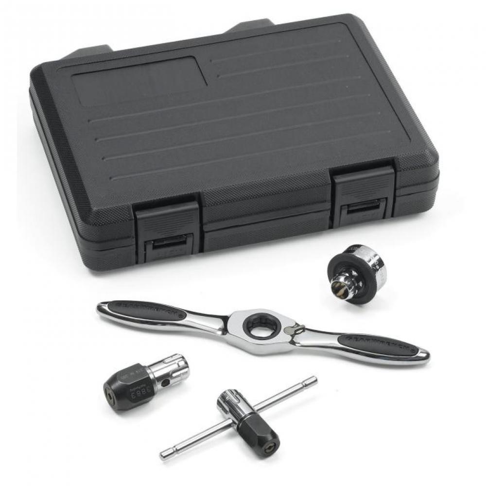 5 Pc. Medium Ratcheting Tap and Die Drive Accessory Set<span class=' ItemWarning' style='display:block;'>Item is usually in stock, but we&#39;ll be in touch if there&#39;s a problem<br /></span>