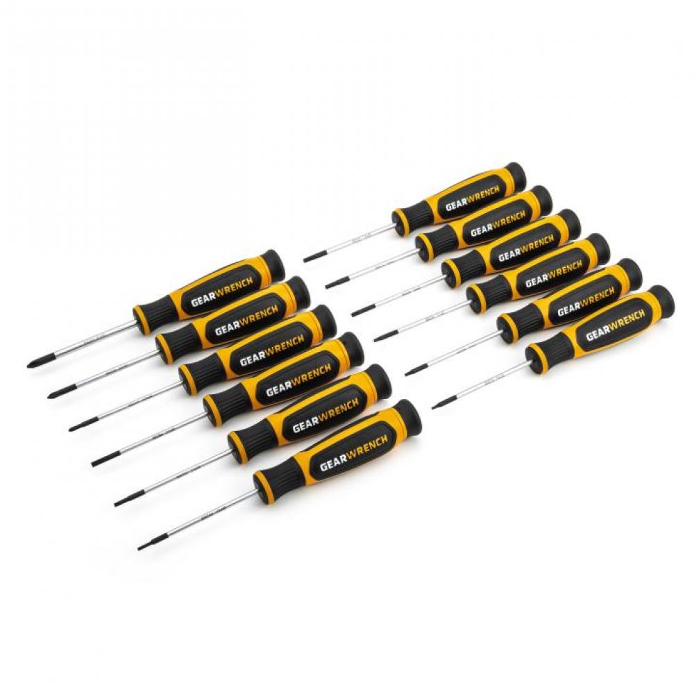 12 Pc. Mini Dual Material Combination Screwdriver Set<span class='Notice ItemWarning' style='display:block;'>Item has been discontinued<br /></span>