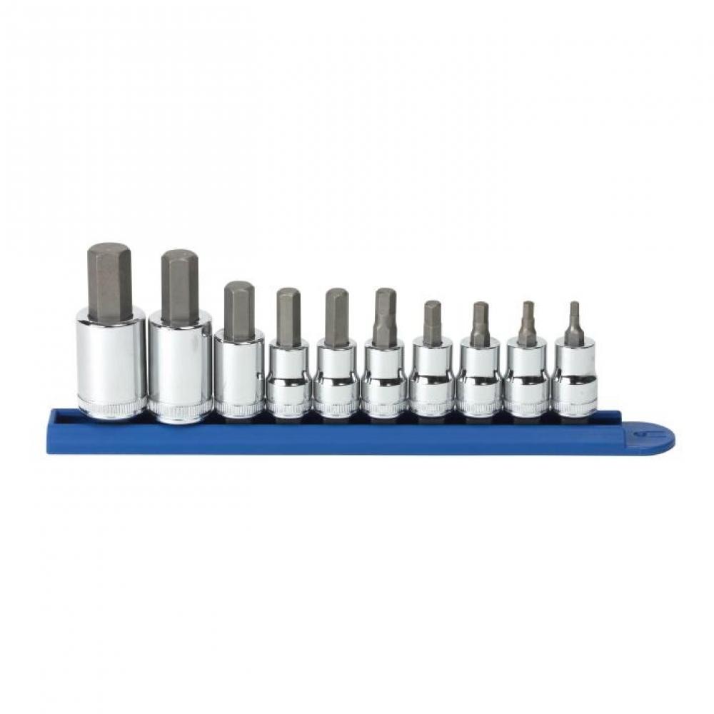 10 Pc. 3/8&#34; and 1/2&#34; Drive Metric Hex Bit Socket Set<span class=' ItemWarning' style='display:block;'>Item is usually in stock, but we&#39;ll be in touch if there&#39;s a problem<br /></span>