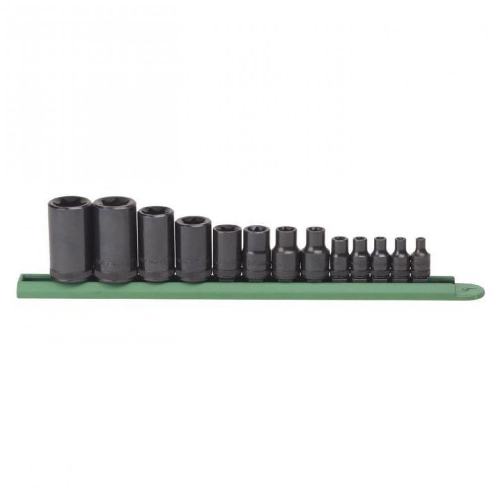 SET SKT TORX EXT 1/4, 3/8, 1/2DR 13PC<span class='Notice ItemWarning' style='display:block;'>Item has been discontinued<br /></span>