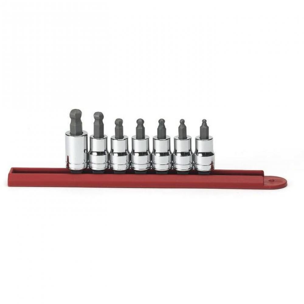 7 Pc. 3/8&#34; Drive SAE Ball End Hex Bit Socket Set<span class=' ItemWarning' style='display:block;'>Item is usually in stock, but we&#39;ll be in touch if there&#39;s a problem<br /></span>