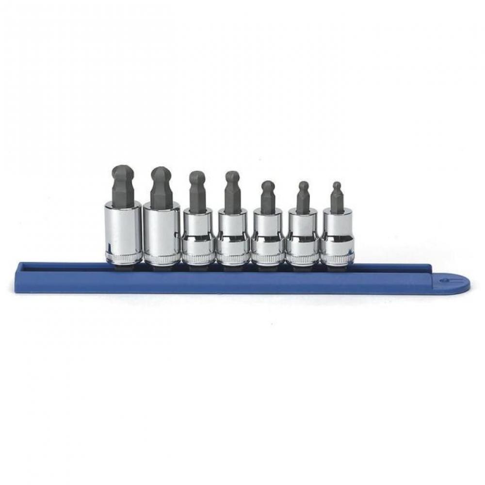 7 Pc. 3/8&#34; Drive Metric Ball End Hex Bit Socket Set<span class=' ItemWarning' style='display:block;'>Item is usually in stock, but we&#39;ll be in touch if there&#39;s a problem<br /></span>