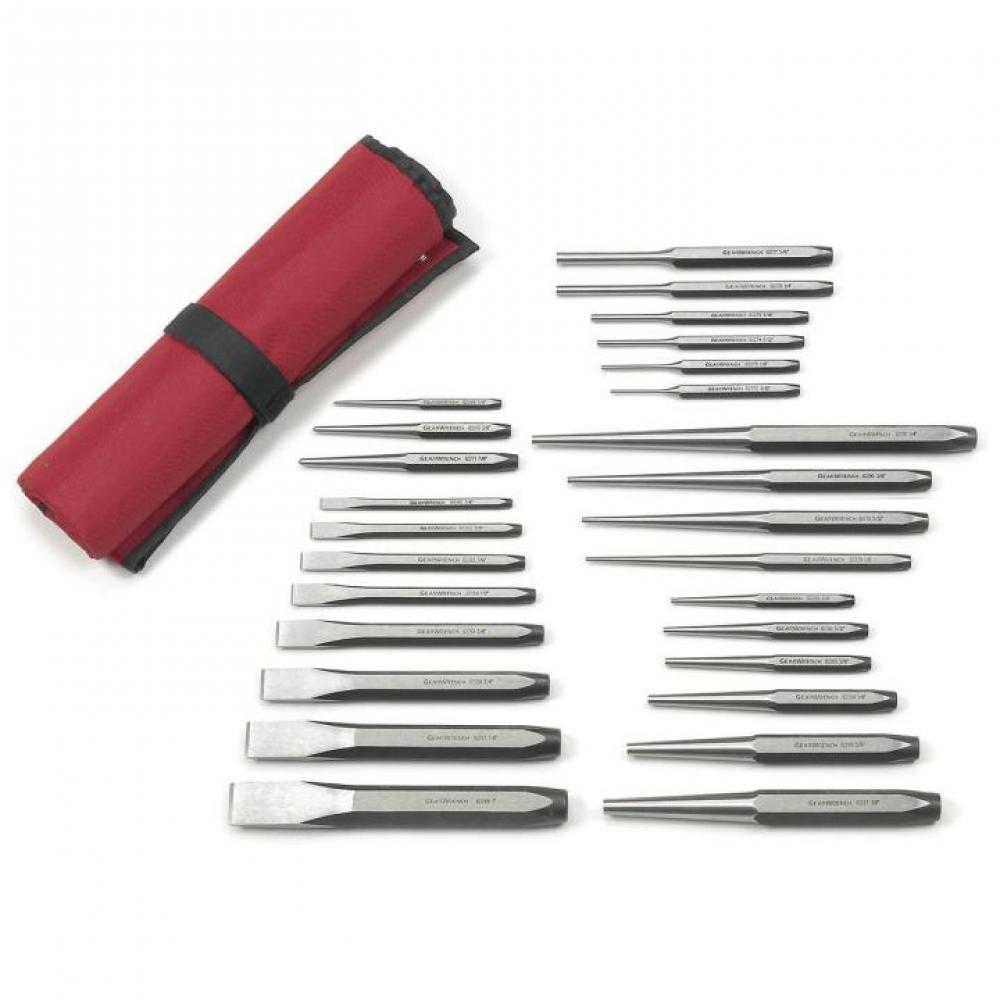 27 Pc. Punch and Chisel Set<span class=' ItemWarning' style='display:block;'>Item is usually in stock, but we&#39;ll be in touch if there&#39;s a problem<br /></span>