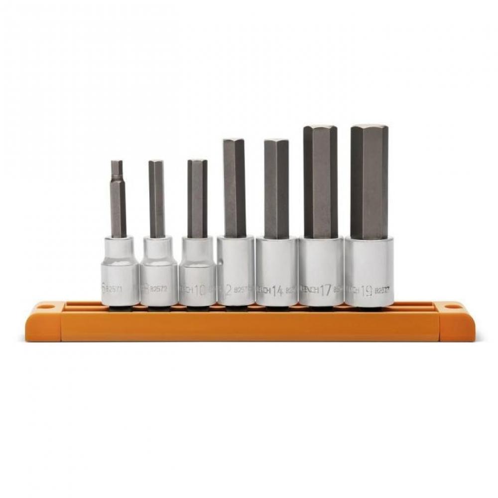 7 Pc. 1/2&#34; Drive Metric Mid Length Hex Bit Socket Set<span class=' ItemWarning' style='display:block;'>Item is usually in stock, but we&#39;ll be in touch if there&#39;s a problem<br /></span>