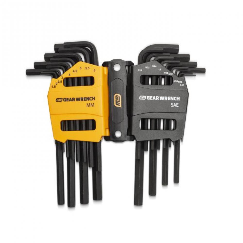 26-Key SAE/Metric Long Arm Hex Key Set<span class=' ItemWarning' style='display:block;'>Item is usually in stock, but we&#39;ll be in touch if there&#39;s a problem<br /></span>