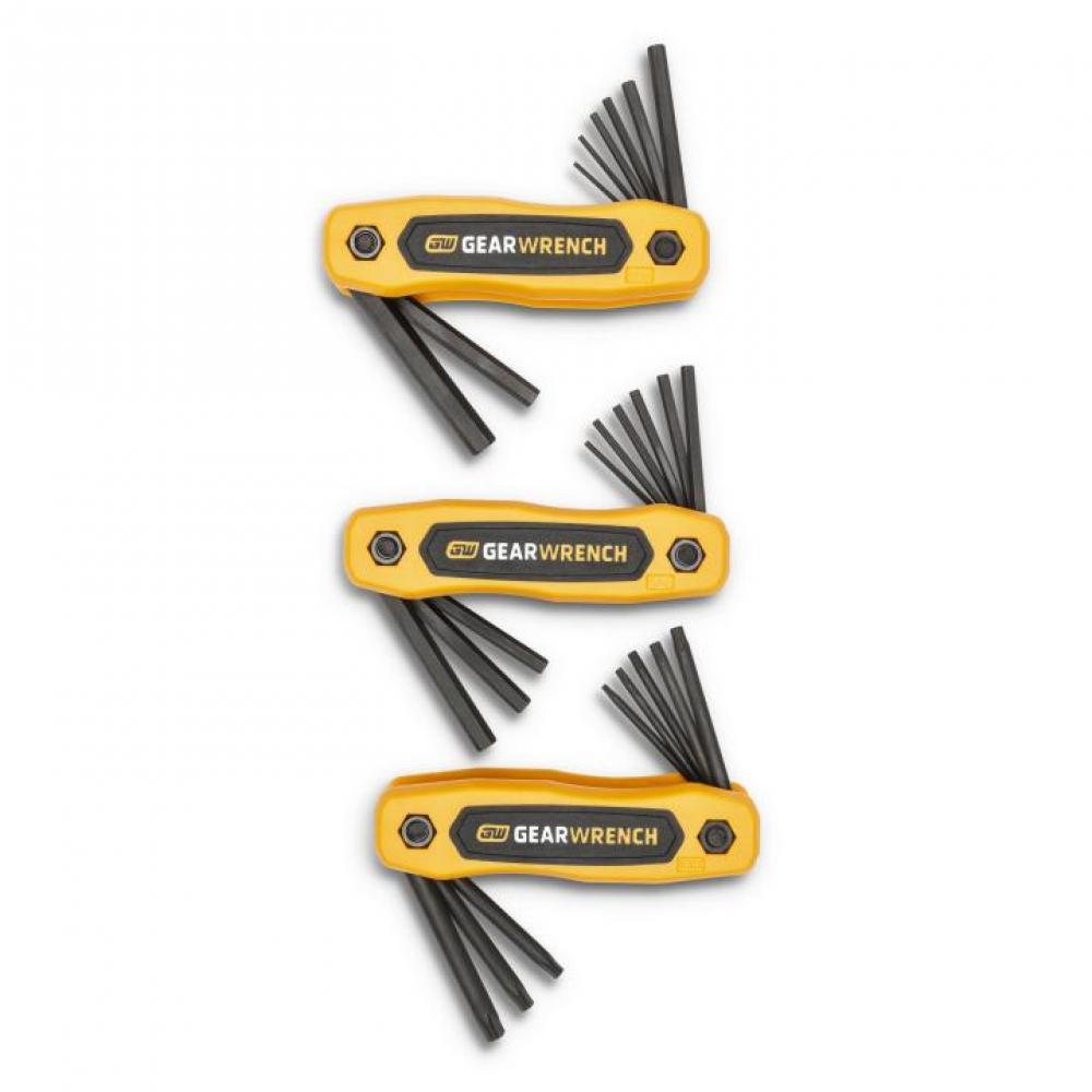 25-Key SAE/Metric/Torx® Key Fold-Up Set<span class=' ItemWarning' style='display:block;'>Item is usually in stock, but we&#39;ll be in touch if there&#39;s a problem<br /></span>