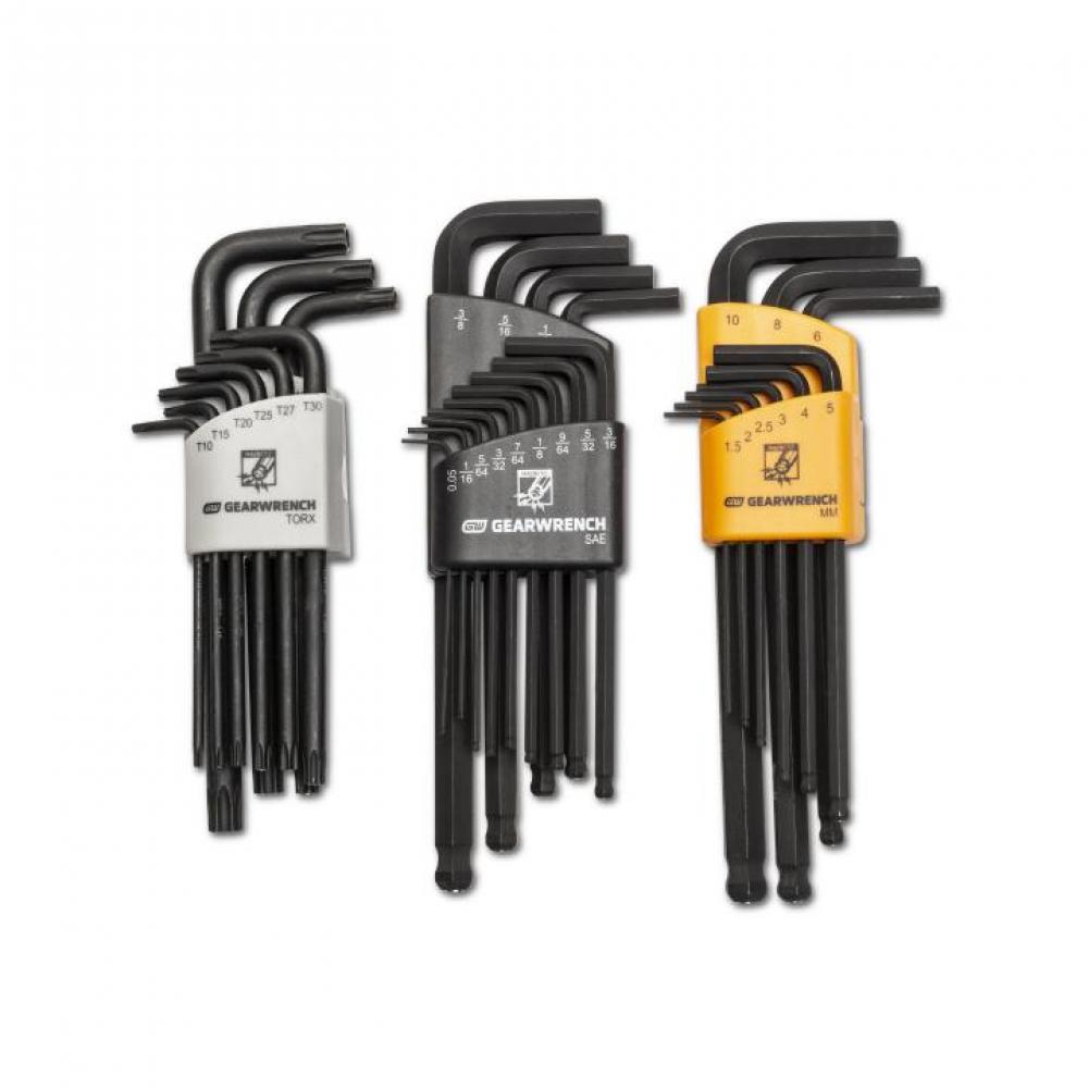 31-Key SAE/Metric/Torx® Ball End Long Arm Magnetic Hex Key Set<span class=' ItemWarning' style='display:block;'>Item is usually in stock, but we&#39;ll be in touch if there&#39;s a problem<br /></span>