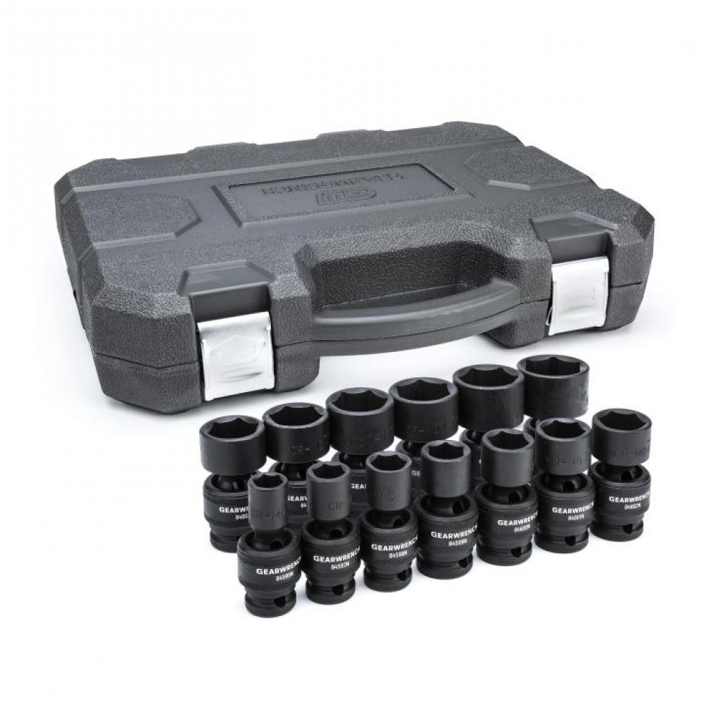 13 Pc. 1/2&#34; Drive 6 Point SAE Universal Impact Socket Set<span class=' ItemWarning' style='display:block;'>Item is usually in stock, but we&#39;ll be in touch if there&#39;s a problem<br /></span>