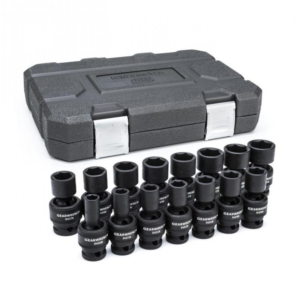 15 Pc. 1/2&#34; Drive 6 Point Metric Universal Impact Socket Set<span class=' ItemWarning' style='display:block;'>Item is usually in stock, but we&#39;ll be in touch if there&#39;s a problem<br /></span>