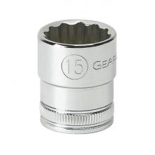 GearWrench 80487 - 3/8" Drive 12 Point Standard Length Sockets