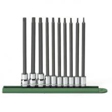 GearWrench 80588 - 10 Pc. 1/4" and 3/8" Drive Long Torx® Bit Socket Set