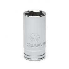 GearWrench 80676 - 1/2" Drive 6 Point Deep Length Sockets