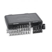 GearWrench 80728 - 36 Pc. 1/4", 3/8", and 1/2" Drive Torx® Bit Socket Set