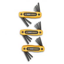 GearWrench 83512 - 25-Key SAE/Metric/Torx® Key Fold-Up Set