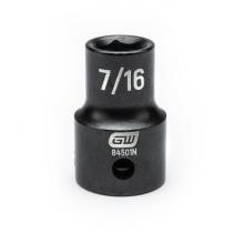 GearWrench 84501N - 1/2" Drive 6 Point Standard Impact Sockets