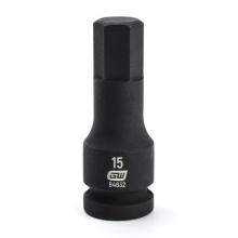 GearWrench 84632 - 1/2" Drive Impact Hex Bit Sockets