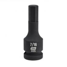 GearWrench 84635 - 1/2" Drive Impact Hex Bit Sockets