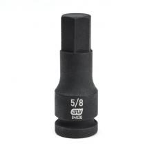 GearWrench 84638 - 1/2" Drive Impact Hex Bit Sockets