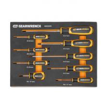 GearWrench GWMSSCRPH - 9 Pc. Phillips® Dual Material Screwdriver Set in Foam Storage Tray