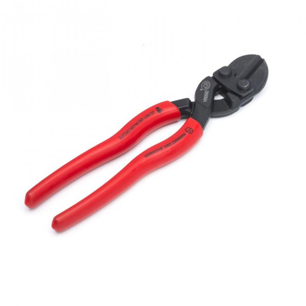 Compact Bolt Cutter with Flush Cut Blades and Plastic Dipped Handles<span class='Notice ItemWarning' style='display:block;'>Item has been discontinued<br /></span>