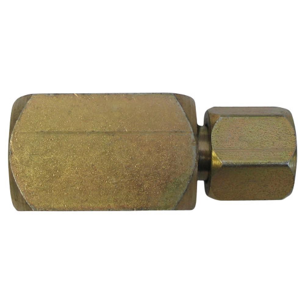 1/2&#34;x3/8&#34; JIC 37° Flare Female Connector<span class=' ItemWarning' style='display:block;'>Item is usually in stock, but we&#39;ll be in touch if there&#39;s a problem<br /></span>