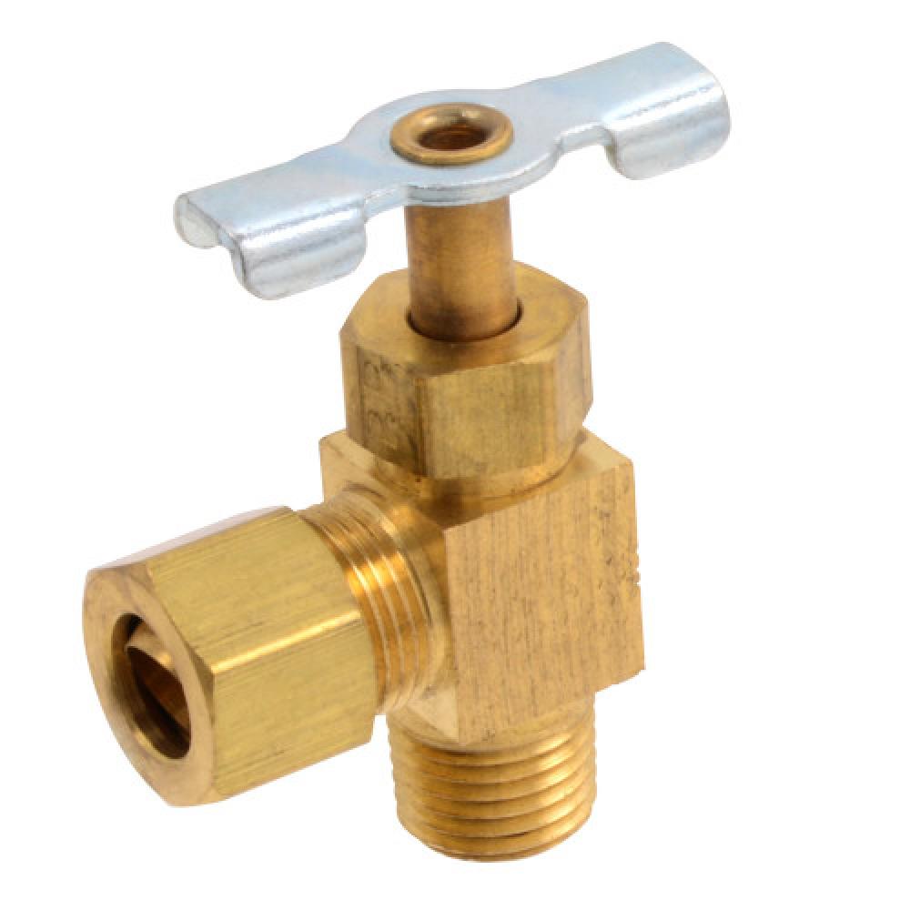 1/4&#34;x1/4&#34; Needle Valve Angle Brass<span class=' ItemWarning' style='display:block;'>Item is usually in stock, but we&#39;ll be in touch if there&#39;s a problem<br /></span>