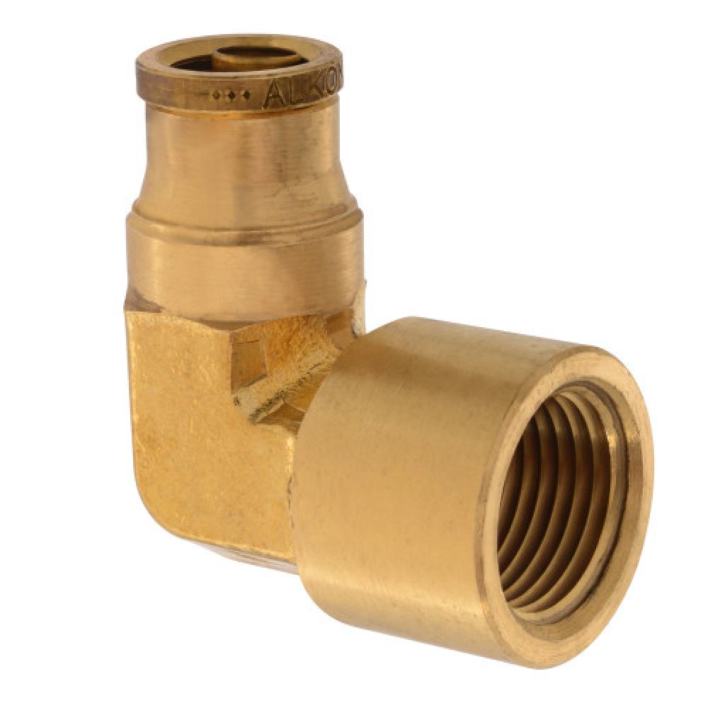 1/4&#34;x1/4&#34; PTC Air Brake Female Elbow 90° Brass<span class=' ItemWarning' style='display:block;'>Item is usually in stock, but we&#39;ll be in touch if there&#39;s a problem<br /></span>