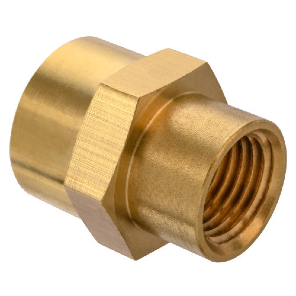 3/8&#34;x1/8&#34; Pipe Reducing Coupling Brass<span class=' ItemWarning' style='display:block;'>Item is usually in stock, but we&#39;ll be in touch if there&#39;s a problem<br /></span>