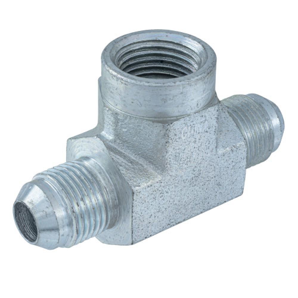 1-1/4&#34;x1-1/4&#34; JIC 37° Flare Tee Steel<span class=' ItemWarning' style='display:block;'>Item is usually in stock, but we&#39;ll be in touch if there&#39;s a problem<br /></span>