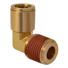 Paulin D7069DT-12E - 3/4"x3/4" PTC Air Brake Male Elbow 90° Brass