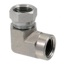 Paulin DS1100-FF - 1"x1" Female Pipe Swivel Elbow 90° Steel