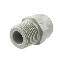 Paulin D6068-4C - 1/4"x3/8" John Guest PTC Male Pipe Connector Acetal