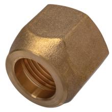 Paulin D40-8 - 1/2" Flare Nut Short Standard Brass