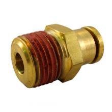 Paulin D7068-2A - 1/8"x1/8" PTC Male Connector Brass