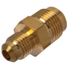 Paulin D42-6-5 - 3/8"x5/16" Flare Union Reducing Coupling Brass